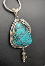 Load image into Gallery viewer, Turquoise 53ct with Morning Sun Katsina Charm