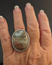 Load image into Gallery viewer, Agate Ring size 8