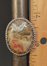 Load image into Gallery viewer, Agate Ring size 8