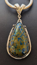 Load image into Gallery viewer, Azurmalachite Sterling Silver Pendant 30 cts