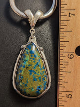 Load image into Gallery viewer, Azurmalachite Sterling Silver Pendant 30 cts