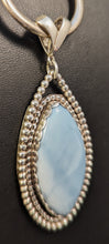 Load image into Gallery viewer, Blue Opal Sterling Silver Pendant