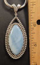 Load image into Gallery viewer, Blue Opal Sterling Silver Pendant