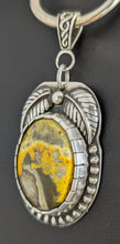Load image into Gallery viewer, Bumblebee Jasper Sterling Silver Pendant