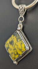 Load image into Gallery viewer, Bumblebee Jasper Sterling Silver Pendant