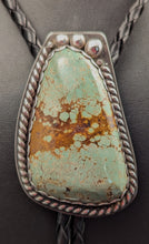 Load image into Gallery viewer, Turquoise Sterling Silver Bolo Tie-88 cts
