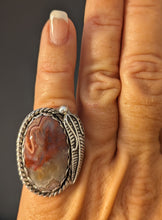 Load image into Gallery viewer, Crazy Lace Agate Sterling Silver Ring size 6