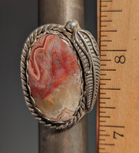 Load image into Gallery viewer, Crazy Lace Agate Sterling Silver Ring size 6