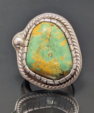 Load image into Gallery viewer, Turquoise- Cripple Creek Sterling Silver ring Size 6