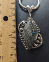 Load image into Gallery viewer, Labradorite Sterling Silver Pendant-40 ct