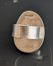 Load image into Gallery viewer, Turquoise Sterling Silver Ring- Nacozari size 8.5