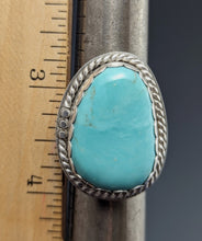 Load image into Gallery viewer, Turquoise Sterling Silver Ring- Nacozari size 8.5