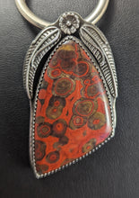 Load image into Gallery viewer, Red Jasper Sterling Silver Pendant