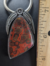 Load image into Gallery viewer, Red Jasper Sterling Silver Pendant