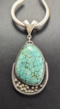 Load image into Gallery viewer, Turquoise Sterling Silver Pendant-22 ct