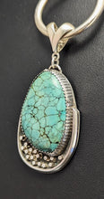 Load image into Gallery viewer, Turquoise Sterling Silver Pendant-22 ct