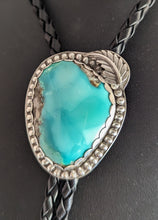 Load image into Gallery viewer, Turquoise Sterling Silver Bolo Tie-48 ct