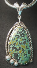 Load image into Gallery viewer, Turquoise Sterling Silver Pendant