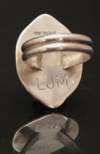 Load image into Gallery viewer, Amazonite Sterling Silver Ring-10 carats Size 7