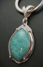 Load image into Gallery viewer, Amazonite Sterling Silver Pendant - 25 carats