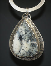 Load image into Gallery viewer, Dendrite Opal Sterling Silver Pendant 23 carats
