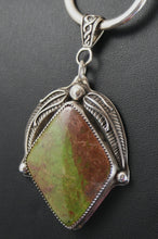 Load image into Gallery viewer, Gaspeite Sterling Silver Pendant-51 carats