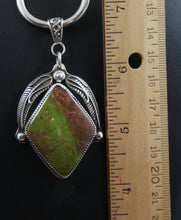 Load image into Gallery viewer, Gaspeite Sterling Silver Pendant-51 carats