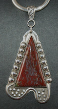 Load image into Gallery viewer, Hessonite Grossularite Garnet Sterling Silver Pendant