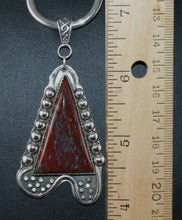 Load image into Gallery viewer, Hessonite Grossular Garnet Sterling Silver Pendant

