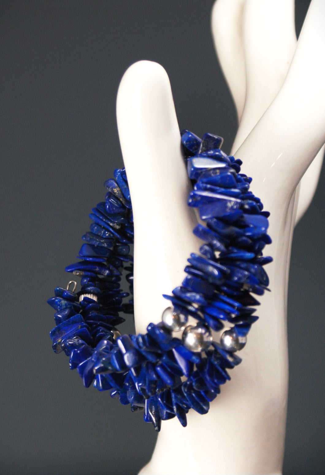 Lapis Lazuli 3-strand Bracelet