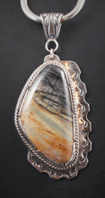 Load image into Gallery viewer, Picasso Marble Sterling Silver Pendant
