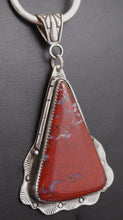 Load image into Gallery viewer, Red Moss Agate Sterling Silver Pendant