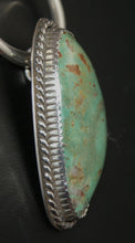 Load image into Gallery viewer, Turquoise 30 ct Sterling Silver Pendant