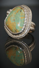 Load image into Gallery viewer, Turquoise- Cripple Creek Sterling Silver ring Size 6
