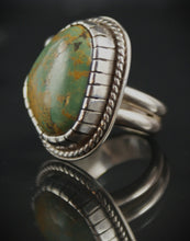 Load image into Gallery viewer, Turquoise- Cripple Creek Sterling Silver ring Size 6