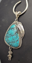 Load image into Gallery viewer, Turquoise 53ct with Morning Sun Katsina Charm
