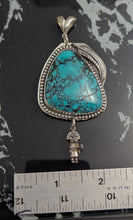 Load image into Gallery viewer, Turquoise 53ct with Morning Sun Katsina Charm
