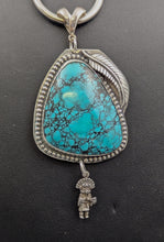 Load image into Gallery viewer, Turquoise 53ct with Morning Sun Katsina Charm
