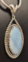 Load image into Gallery viewer, Blue Opal Sterling Silver Pendant
