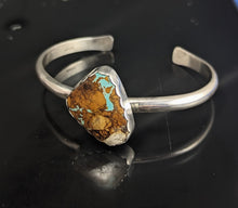 Load image into Gallery viewer, Turquoise- Boulder Turquoise cuff bracelet
