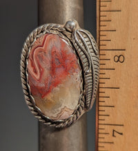 Load image into Gallery viewer, Crazy Lace Agate Sterling Silver Ring size 6

