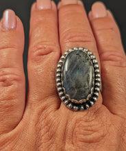 Load image into Gallery viewer, Labradorite Ring size 10
