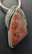 Load image into Gallery viewer, Red Jasper Sterling Silver Pendant
