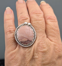 Load image into Gallery viewer, Rhodonite Sterling Silver Ring-Size 10
