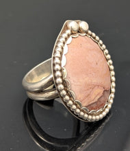 Load image into Gallery viewer, Rhodonite Sterling Silver Ring-Size 10
