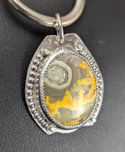 Load image into Gallery viewer, Bumblebee Jasper Sterling Silver Pendant
