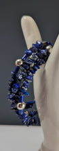 Load image into Gallery viewer, Sodalite with Lapis Wrap Bracelet
