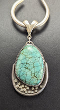 Load image into Gallery viewer, Turquoise Sterling Silver Pendant-22 ct

