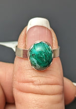 Load image into Gallery viewer, Chrysocolla ring size 8
