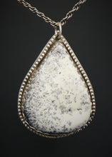 Load image into Gallery viewer, Dendrite Opal Sterling Silver Pendant 50 carats
